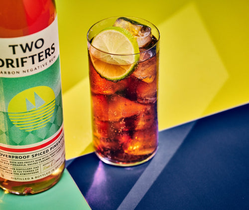Overproof Spiced Pineapple Rum & Cola